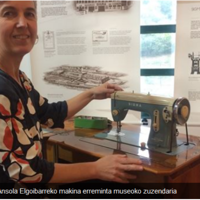 Elgoibarko Makina Erremintaren Museoko zuzendariari SIGMAri buruzko elkarrizketa "Amaraunean" EITB