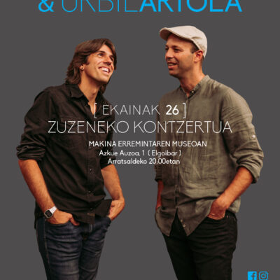JON GURRUTXAGA ETA URBIL ARTOLAREN KONTZERTTUA